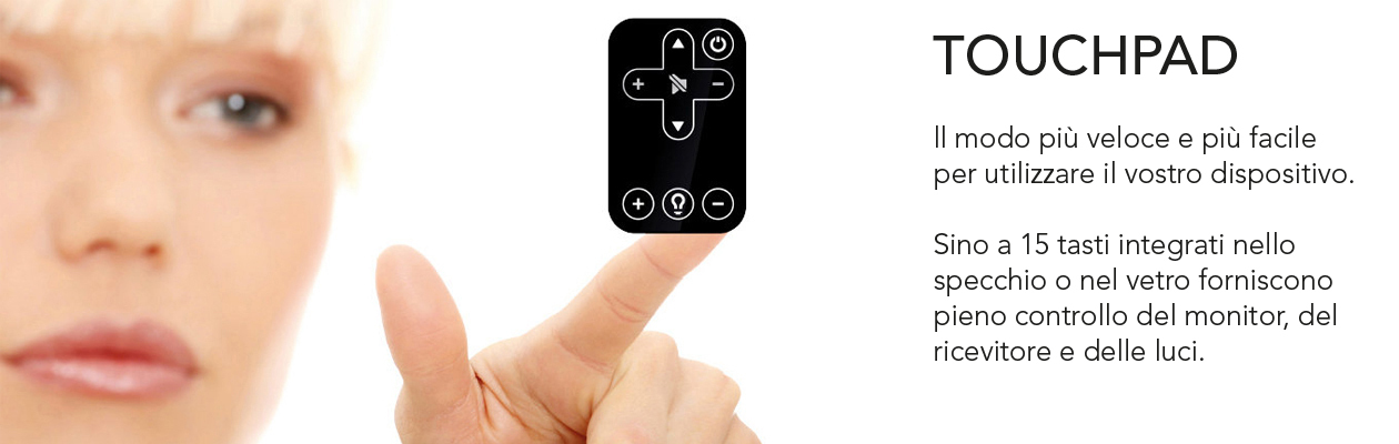 touchpad to operate your device